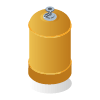 Bombonas regulada de butano 12,5kg