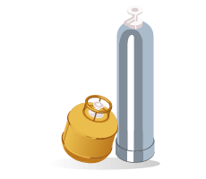 Bombonas de propano