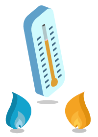 Comparativa del poder calorífico del gas propano y del gas natural