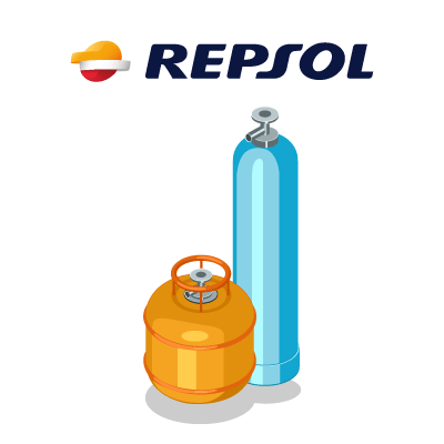 Repsol propano gas envasado