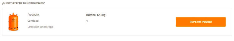 Pedidos bombonas de gas propano online