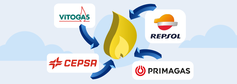 cambio distribuidor gas propano