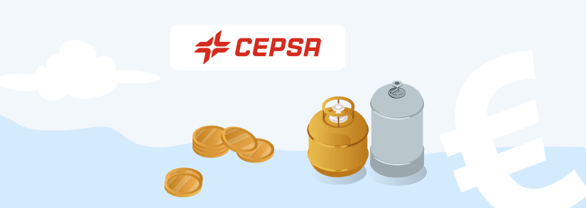 Precio de las bombonas de Cepsa de gas propano y butano glp